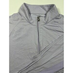 SanSoleil Womens 1/4 Zip Pullover | M | Purple